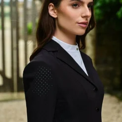 New LeMieux - Veste de concours femme Jessica Mesh Noir