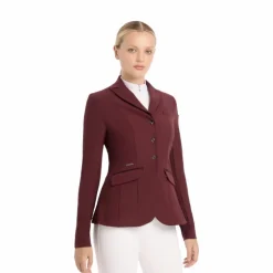 LeMieux - Veste de concours femme Dynamique Bordeaux Hot