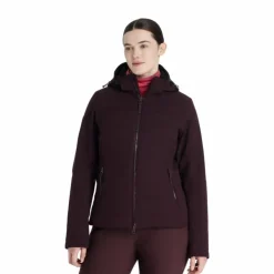 LeMieux - Veste femme hybride imperméable Brooke damson Bordeaux Online