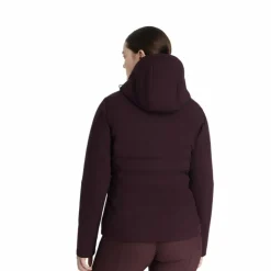 LeMieux - Veste femme hybride imperméable Brooke damson Bordeaux Online