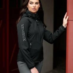 LeMieux - Veste manches longues Soft Shell femme Celine Noir