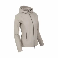 LeMieux - Veste manches longues softshell femme Charlotte ash Beige New