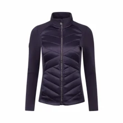 LeMieux - Veste matelassée zip intégral femme Dynamique juniper Violet Sale