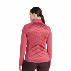 Hot LeMieux - Veste matelassée zip intégral femme Dynamique cranberry Rose