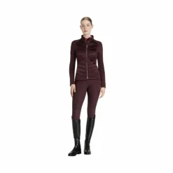 Sale LeMieux - Veste matelassée zip intégral femme Dynamique damson Bordeaux