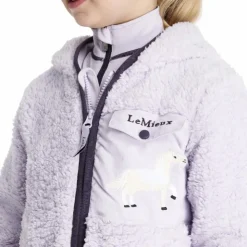 LeMieux - Veste polaire enfant Mini Teagan Lemon lilac Violet Outlet