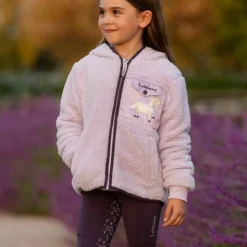 LeMieux - Veste polaire enfant Mini Teagan Lemon lilac Violet Outlet