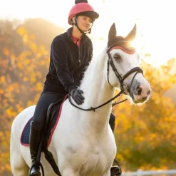 LeMieux - Veste polaire zip intégral femme Liberty Marine