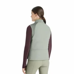 LeMieux - Veste sans manches d’entraînement enfant Young Rider Pammy rosemary Vert