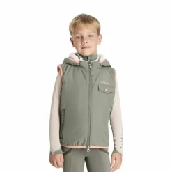 LeMieux - Veste sans manches enfant Mini George rosemary Vert New
