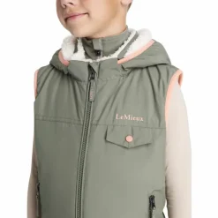 LeMieux - Veste sans manches enfant Mini George rosemary Vert New