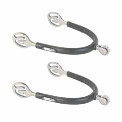 Metalab - Eperons à Molette plate 3mm 25mm Gris Clearance