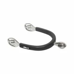 Metalab - Eperons Horizo Soft gainé caoutchouc 30mm Gris Discount