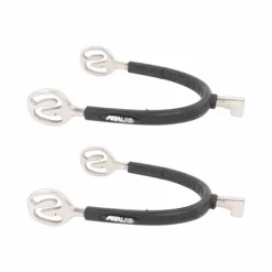 Metalab - Eperons Marteau gainé caoutchouc 40mm Gris New