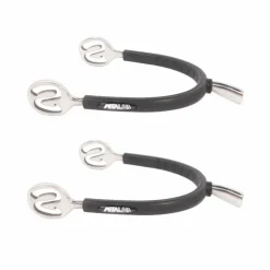 Sale Metalab - Eperons Prince de Galles gainé caoutchouc 20mm Gris