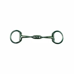 New Metalab - Mors de bride à olive double brisure plein