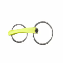 Metalab - Mors Flexi Soft droit deux anneaux vert