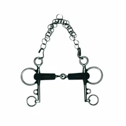 Metalab - Mors pelham brisé caoutchouc Online