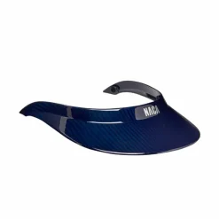 NACA - Visière XL carbone Glow Bleu New