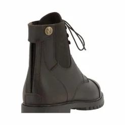 Clearance Norton - Boots Vauvert lacets + zip brun Marron