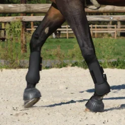 Hot Norton - Cloches soft double bande auto-agrippante noir