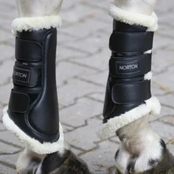 Outlet Norton - Guêtres fermées mouton synthétique x2