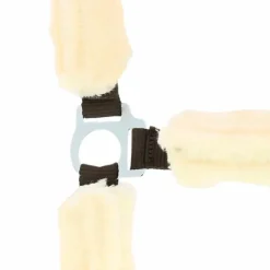 Norton - Licol full mouton synthétique choco/ ecru Sale