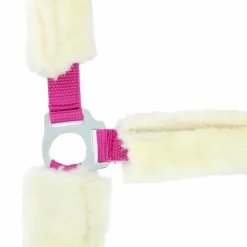 Norton - Licol full mouton synthétique fuchsia/ ecru Outlet