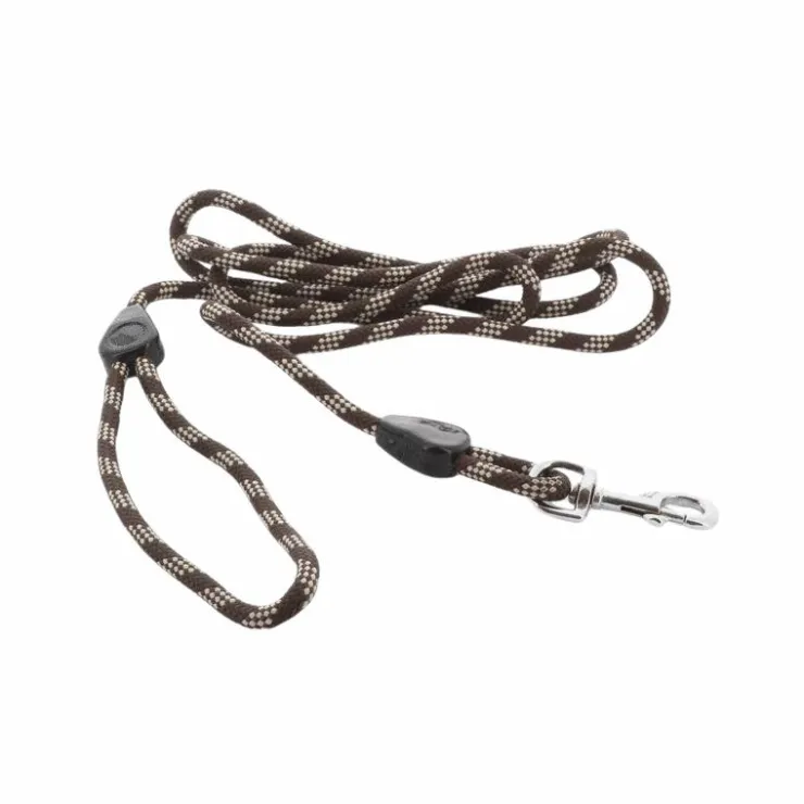 Online Norton - Longe corde avec poignée brun/ beige Marron