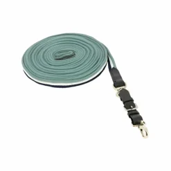 Norton - Longe de travail matelassée/cuir bleu/ Gris Best