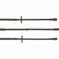 Norton Pro - Rênes caoutchouc havane 16 mm Online