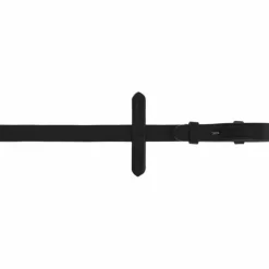 Norton Pro - Rênes en caoutchouc et cuir Noir Clearance