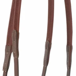 Discount Norton Pro - Rênes en caoutchouc havane