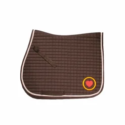 OHLALA - Tapis de selle Girly / argenté logo Noir