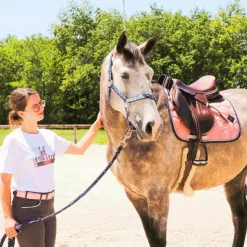 Oxxer - Tapis de selle Intemporels vieux Rose Best