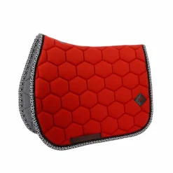 Best Oxxer - Tapis de selle Monogramme terracotta Bordeaux