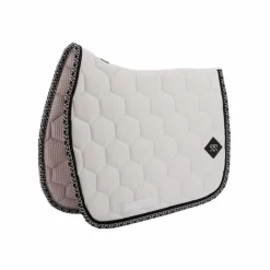 Oxxer - Tapis de selle Monogramme / noir Blanc Outlet