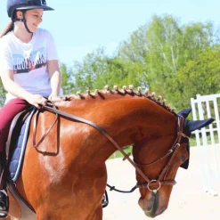 Paddock Sports - Bonnet à strass marine