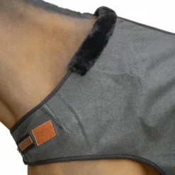 New Paddock Sports - Couverture de marcheur Walker Wooltouch chiné 0g Gris