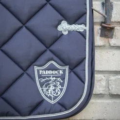 Sale Paddock Sports - Tapis de selle prems écusson Marine