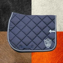 Sale Paddock Sports - Tapis de selle prems écusson Marine