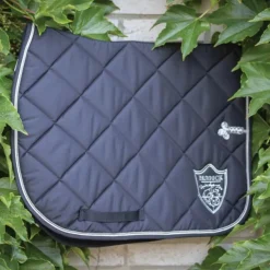 Clearance Paddock Sports - Tapis de selle prems écusson Noir