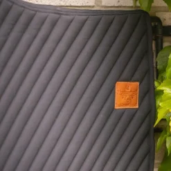 New Paddock Sports - Tapis de selle Diagonal Noir