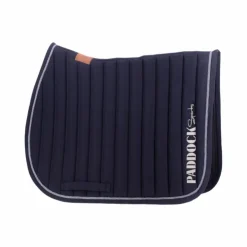 Paddock Sports - Tapis de selle Mille Points Marine Sale
