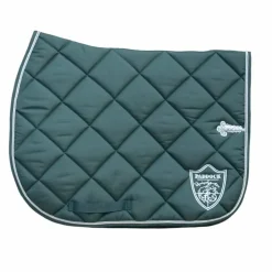 Paddock Sports - Tapis de dressage prems écusson Vert Clearance