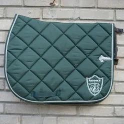 Paddock Sports - Tapis de dressage prems écusson Vert Clearance