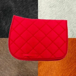 Paddock Sports - Tapis de selle prems Rouge Hot