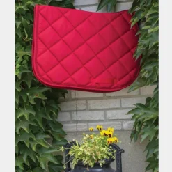 Paddock Sports - Tapis de selle prems Rouge Hot