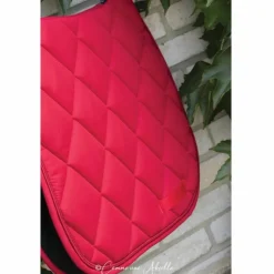 Paddock Sports - Tapis de selle prems Rouge Hot