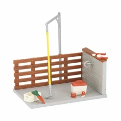 Sale Papo - Aire de douche et ses accessoires Gris